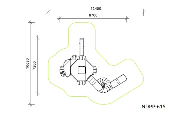 Детский игровой комплекс NDPP-615 - Image 4